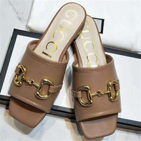 gucci slides on sale women|gucci slides women fit.